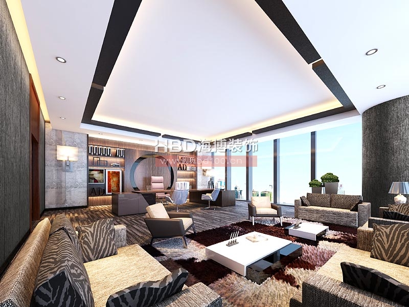 炫購網董事長辦公室設計 炫購網董事長辦公室設計