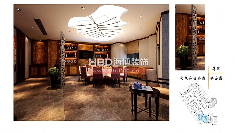 嶺南風(fēng)格會所裝修 大包房 嶺南風(fēng)格會所裝修 大包房