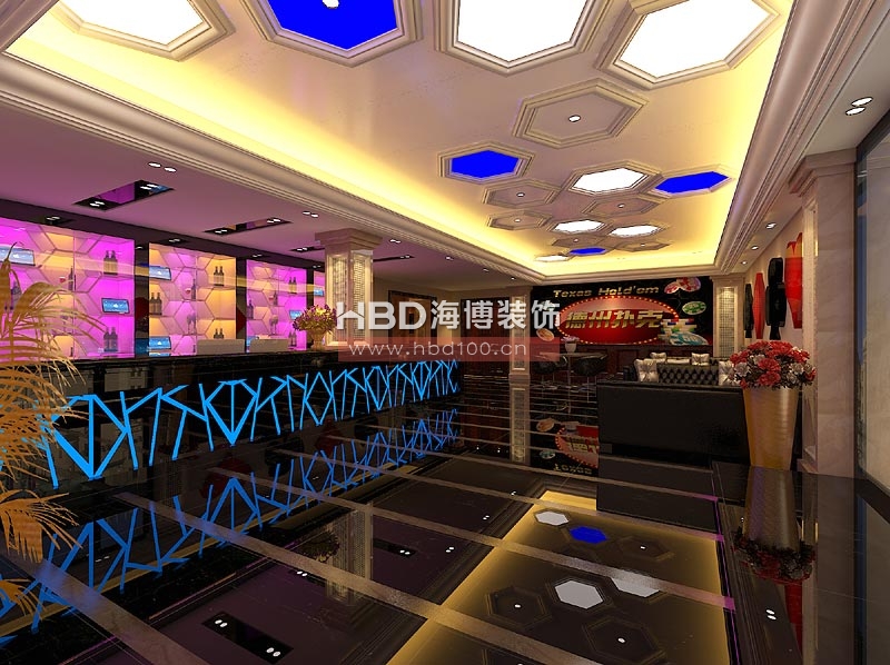 鼎盛棋牌室設(shè)計