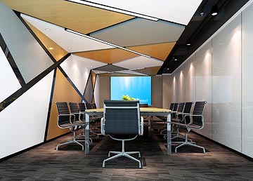 灝維投資公司會議室設(shè)計