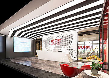 賽意信息科技公司前臺(tái)設(shè)計(jì)裝修 賽意信息科技公司前臺(tái)設(shè)計(jì)裝修