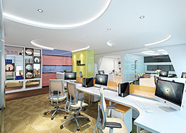 北歐風(fēng)辦公室裝修設(shè)計(jì)案例